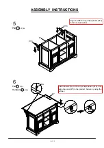 Preview for 9 page of Furniture of America CM-AC566 Assembly Instructions Manual