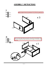 Preview for 10 page of Furniture of America CM-AC566 Assembly Instructions Manual