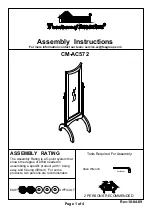 Furniture of America CM-AC572 Assembly Instructions preview