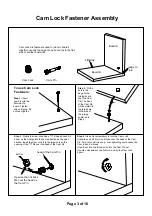 Preview for 3 page of Furniture of America CM-AC6051 Assembly Instructions Manual