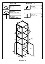 Preview for 5 page of Furniture of America CM-AC6051 Assembly Instructions Manual