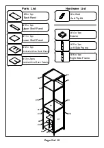 Preview for 5 page of Furniture of America CM-AC6052 Assembly Instructions Manual