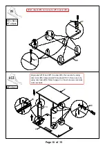 Preview for 10 page of Furniture of America CM-AC6052 Assembly Instructions Manual