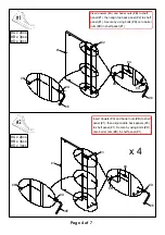 Preview for 4 page of Furniture of America CM-AC6058 Assembly Instructions Manual