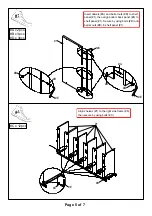 Preview for 5 page of Furniture of America CM-AC6058 Assembly Instructions Manual