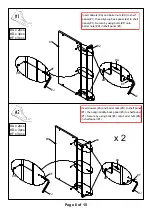 Preview for 6 page of Furniture of America CM-AC6059 Assembly Instructions Manual