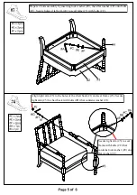 Preview for 5 page of Furniture of America CM-AC6140BG Assembly Instructions Manual