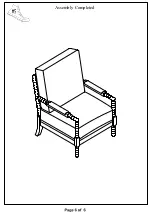 Preview for 6 page of Furniture of America CM-AC6140BG Assembly Instructions Manual