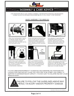 Preview for 2 page of Furniture of America CM-AC6260 Assembly Instructions Manual