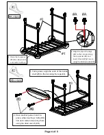 Preview for 4 page of Furniture of America CM-AC6277-3A Assembly Instructions