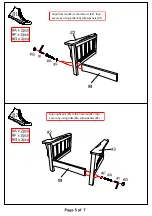 Preview for 5 page of Furniture of America CM-AC6401 Assembly Instructions Manual