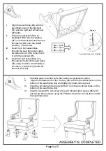 Preview for 5 page of Furniture of America CM-AC6802 Assembly Instructions