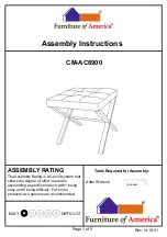 Furniture of America CM-AC6900 Assembly Instructions preview