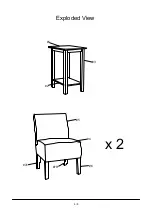 Preview for 6 page of Furniture of America CM-AC6931 Assembly Instructions Manual