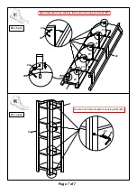 Preview for 7 page of Furniture of America CM-AC804 Assembly Instructions Manual