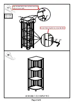 Preview for 8 page of Furniture of America CM-AC805 Assembly Instructions Manual