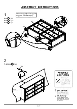 Preview for 6 page of Furniture of America CM-AC811 Assembly Instructions Manual