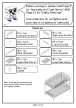 Preview for 4 page of Furniture of America CM-BK1035 Assembly Instructions Manual