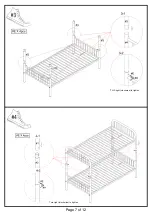 Preview for 7 page of Furniture of America CM-BK1035 Assembly Instructions Manual