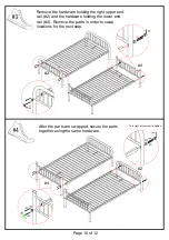 Preview for 10 page of Furniture of America CM-BK1035 Assembly Instructions Manual