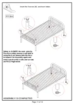 Preview for 11 page of Furniture of America CM-BK1035 Assembly Instructions Manual