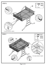 Preview for 5 page of Furniture of America CM-BK1036GM Assembly Instructions Manual