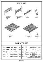 Preview for 3 page of Furniture of America CM-BK1037F Assembly Instructions Manual