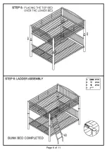 Preview for 6 page of Furniture of America CM-BK1037F Assembly Instructions Manual