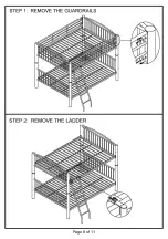 Preview for 8 page of Furniture of America CM-BK1037F Assembly Instructions Manual