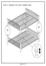 Preview for 9 page of Furniture of America CM-BK1037F Assembly Instructions Manual