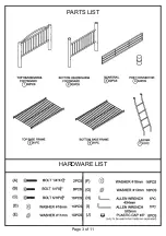 Preview for 3 page of Furniture of America CM-BK1037T Assembly Instructions Manual