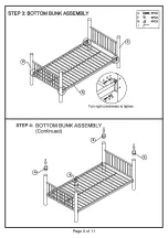 Preview for 5 page of Furniture of America CM-BK1037T Assembly Instructions Manual