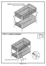 Preview for 6 page of Furniture of America CM-BK1037T Assembly Instructions Manual