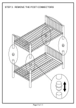 Preview for 9 page of Furniture of America CM-BK1037T Assembly Instructions Manual