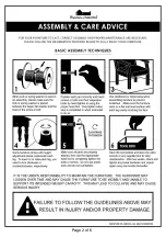 Preview for 2 page of Furniture of America CM-BK1037TF Assembly Instructions Manual