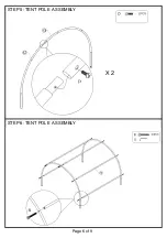 Preview for 6 page of Furniture of America CM-BK1039R Assembly Instructions Manual