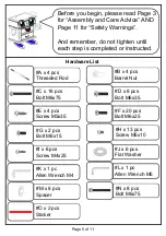 Preview for 5 page of Furniture of America CM-BK1043 Assembly Instructions Manual