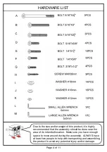 Preview for 4 page of Furniture of America CM-BK1167 Assembly Instructions Manual