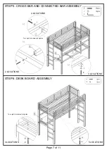 Preview for 7 page of Furniture of America CM-BK1167 Assembly Instructions Manual