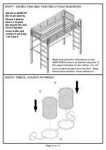 Preview for 8 page of Furniture of America CM-BK1167 Assembly Instructions Manual