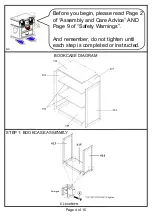 Preview for 4 page of Furniture of America CM-BK131AW Assembly Instructions Manual