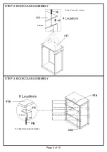 Preview for 5 page of Furniture of America CM-BK131AW Assembly Instructions Manual