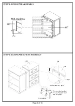 Preview for 6 page of Furniture of America CM-BK131AW Assembly Instructions Manual