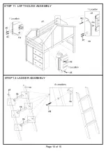 Preview for 10 page of Furniture of America CM-BK131AW Assembly Instructions Manual