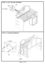 Preview for 11 page of Furniture of America CM-BK131AW Assembly Instructions Manual