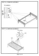 Preview for 13 page of Furniture of America CM-BK131AW Assembly Instructions Manual