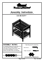 Furniture of America CM-BK450FF Assembly Instructions Manual preview