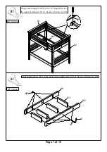 Preview for 7 page of Furniture of America CM-BK450FF Assembly Instructions Manual