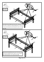 Preview for 6 page of Furniture of America CM-BK450TF Assembly Instructions Manual