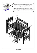 Preview for 5 page of Furniture of America CM-BK450TT Assembly Instructions Manual